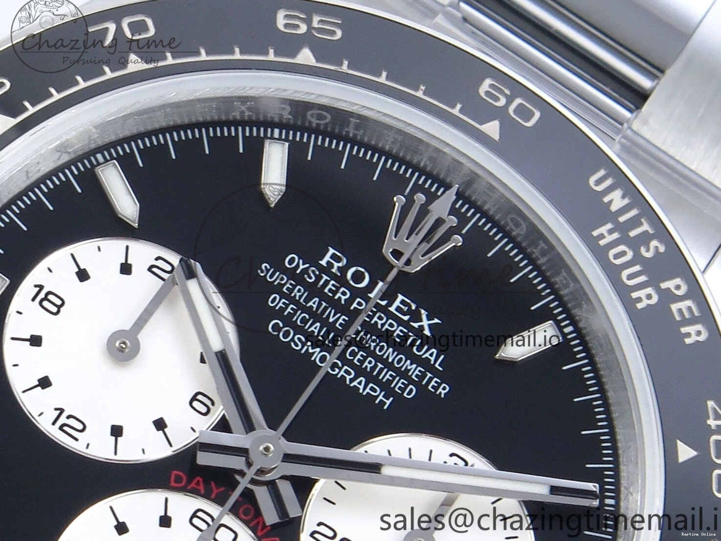 0209 EyeCatching Daytona 126529 QF 1:1 Best Edition Black Dial Steel 904L on SS Bracelet V8 QF 652